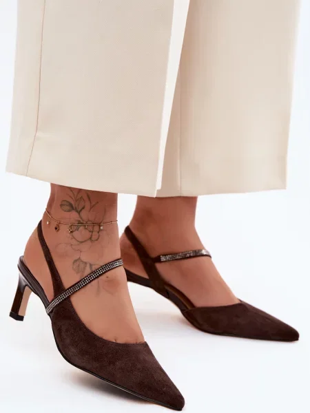 Sandale D&a din piele alb