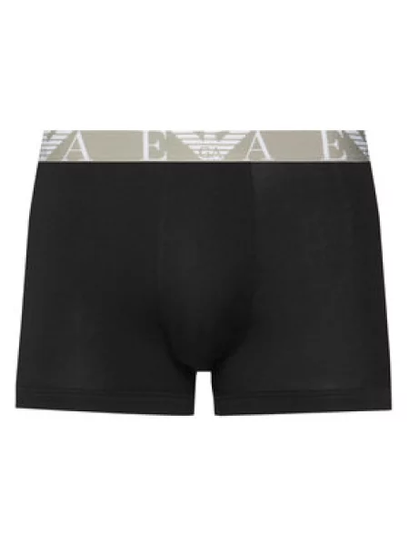 Emporio Armani Boksarice progasto bež / črna bela