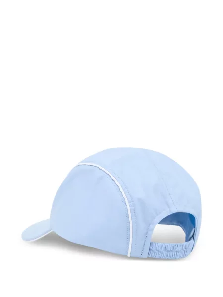 Czapka z daszkiem dziecięca Emporio Armani niebieska