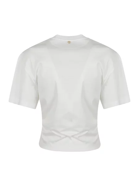 Koszulka Paco Rabanne beżowa