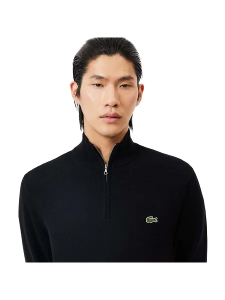 Pulover Lacoste clasic negru