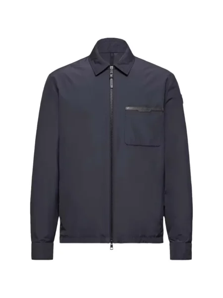 Geacă Moncler albastru