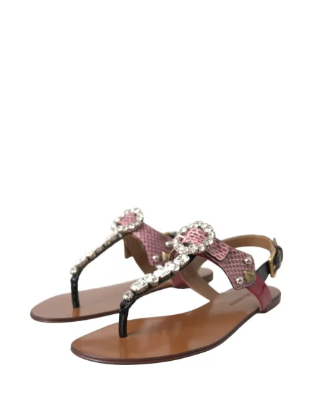 Șlapi Dolce & Gabbana roz