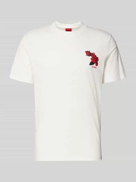 HUGO t-shirt Dikerd biała