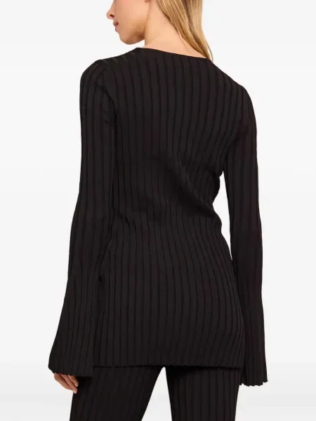 Bluzka Cara Cara prążkowana czarna