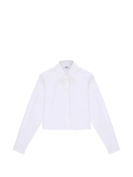 Gulerat cămașă Msgm alb