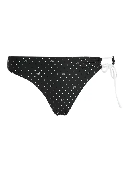 Karl Lagerfeld Slip costum de baie negru alb