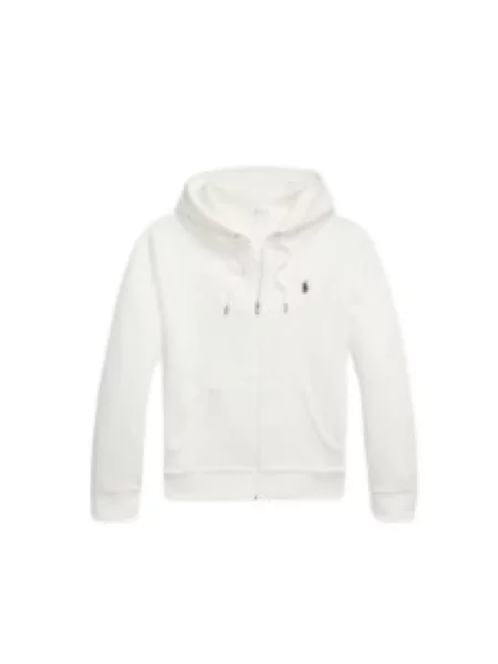 Polo Ralph Lauren bluza z kapturem gładka biały