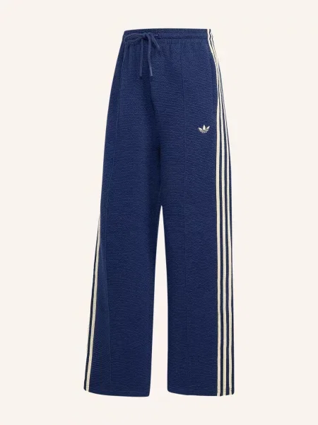 Adidas Originals Tepláky Firebird S Pruhy Z Galonu tmavě / krémová modrá