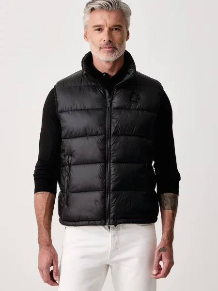 Karl Lagerfeld vestă pentru bărbați negru