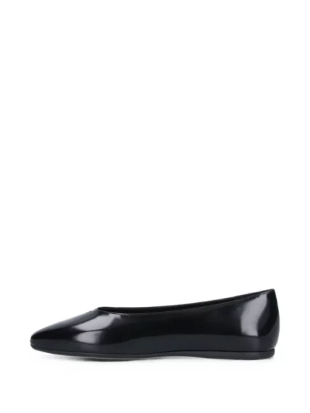 Balerini Prada din piele negru