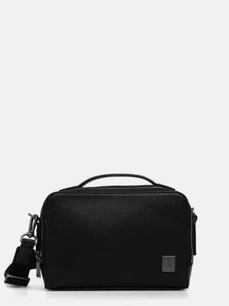 Calvin Klein Ľadvinka Emblem Hw Camera Bag čierna