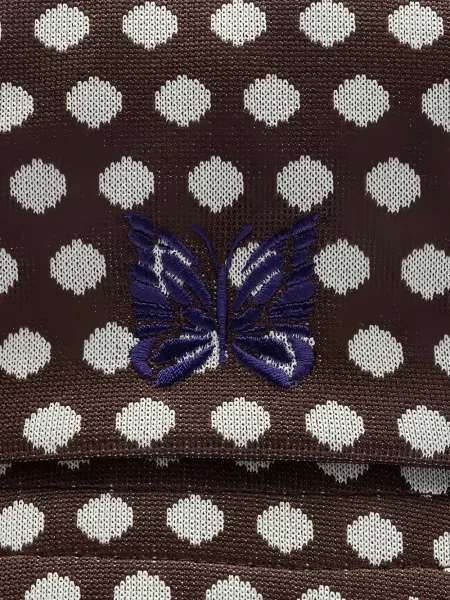 Puntíkatý klobouk Needles hnědý