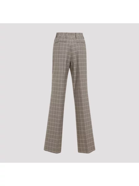 Spodnie Dries Van Noten beżowe