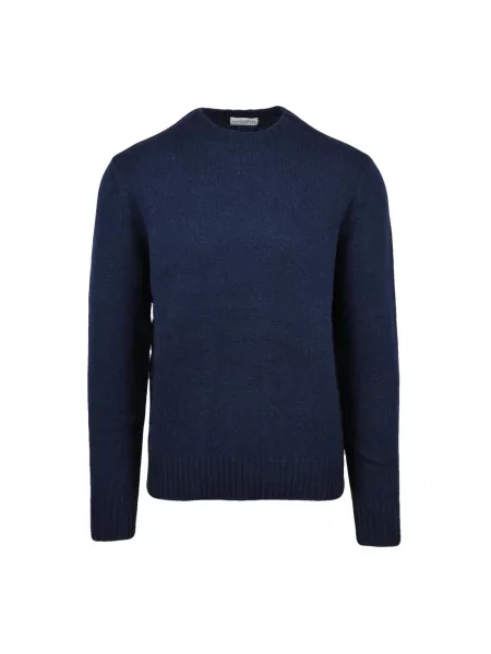 Sweter Ballantyne wełniany niebieski