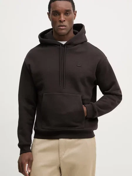Dukserica Lacoste smeđa