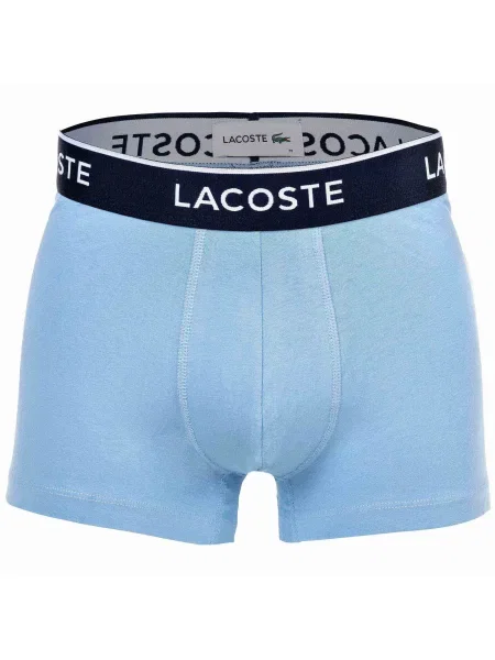 LACOSTE Boxeralsók kék / égkék / melír szürke