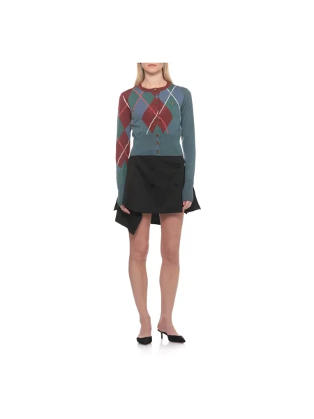 Krótki kardigan Vivienne Westwood z wzorem argyle