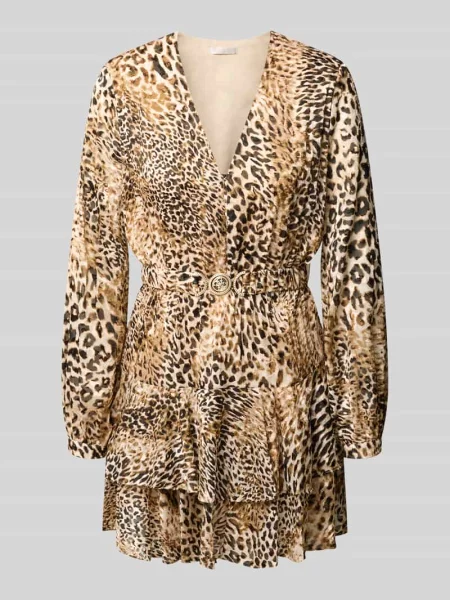 Sukienka mini Guess z paskiem