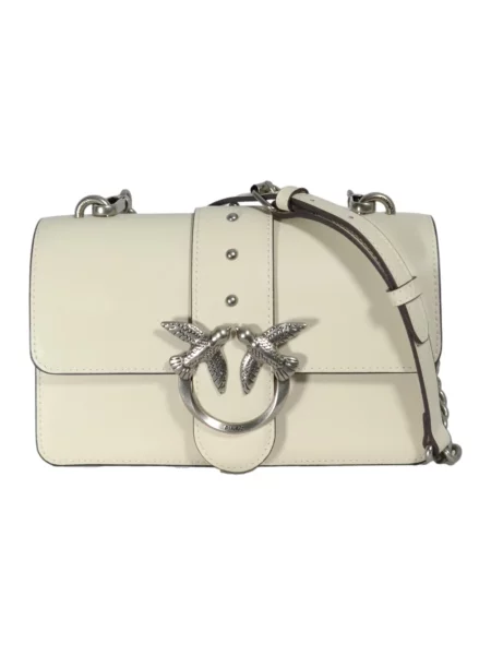 Torebka crossbody Pinko casual biała