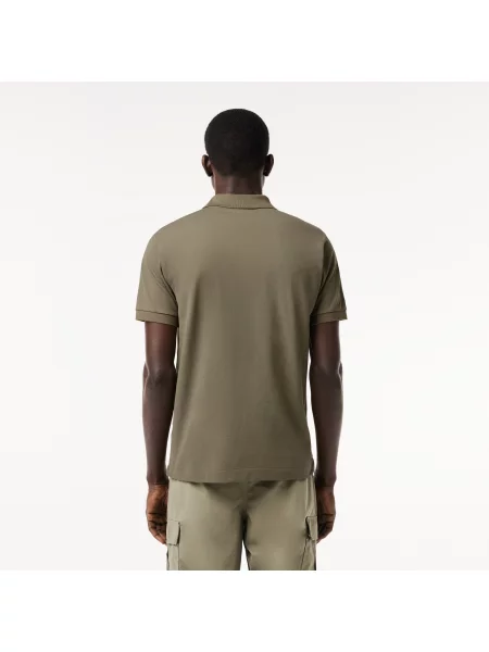 Lacoste Koszulka Polo Oryginał Petit Piqué zielona