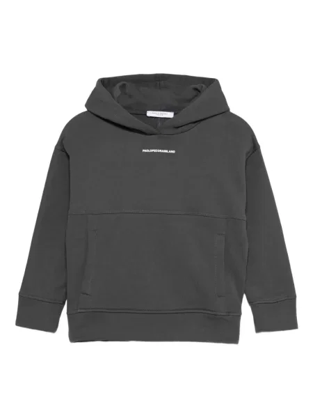 Bluza z kapturem dziecięca Paolo Pecora szara
