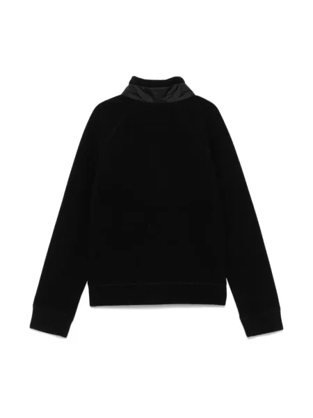 Bluza polarowa dziecięca Moncler Grenoble czarna