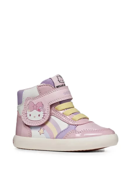 Sneakersy dziecięce Geox różowe