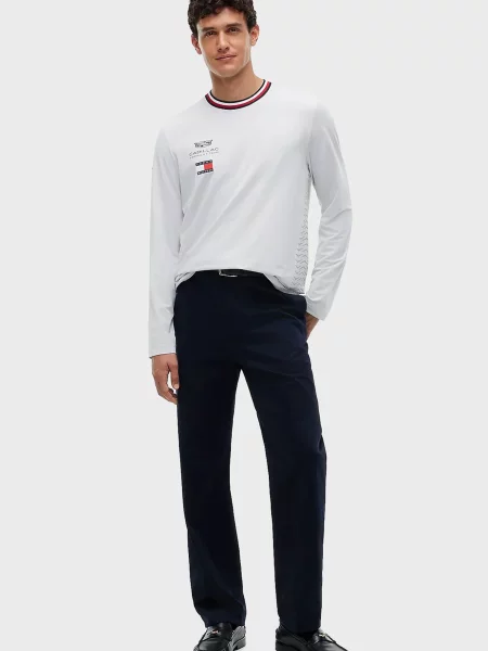 Лонгслів Tommy Hilfiger сірий
