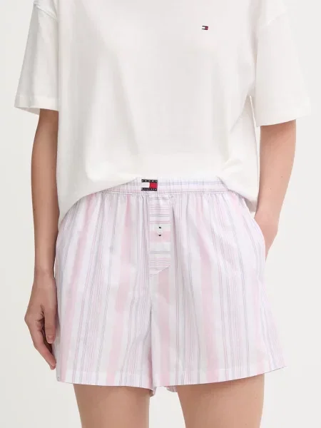 Tommy Hilfiger pyžamové šortky růžové
