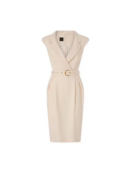 Sukienka midi Pinko do kolan biała