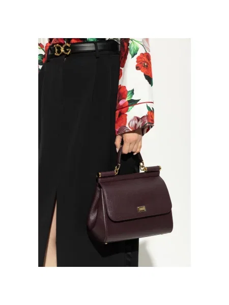 Torebka Dolce And Gabbana brązowa