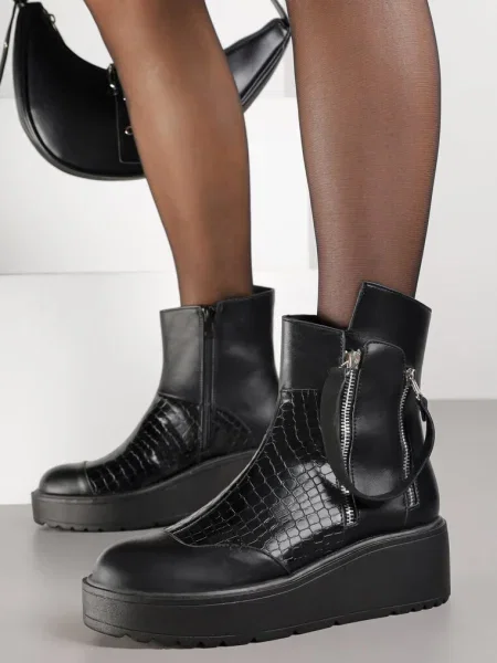 Botine Gattie negre