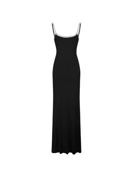Rochie Elisabetta Franchi din jerseu negru