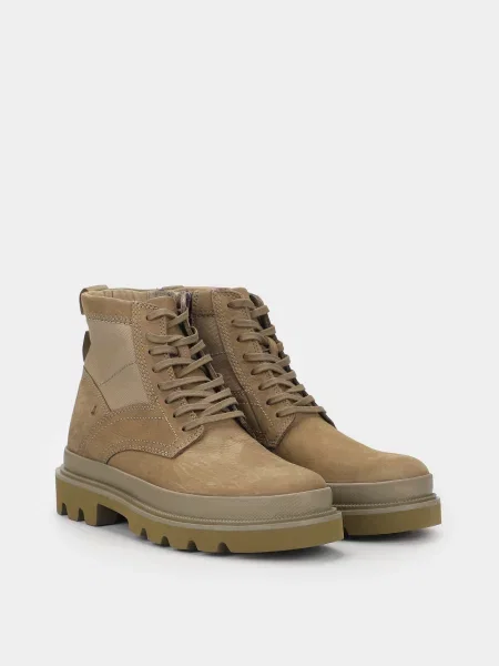 Clarks Черевики Оливковий Текстиль