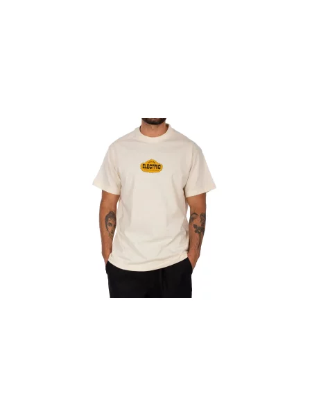 IrieDaily Coffeelectric Tee Mężczyźni Koszulki IrieDaily Krem Size: L