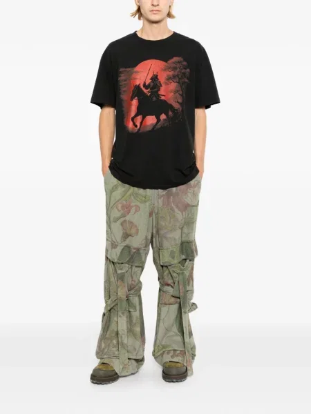 Tricou Melt cu decolteu rotund negru