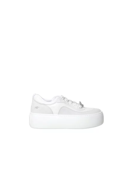 Sneakersy Roger Vivier skórzane białe