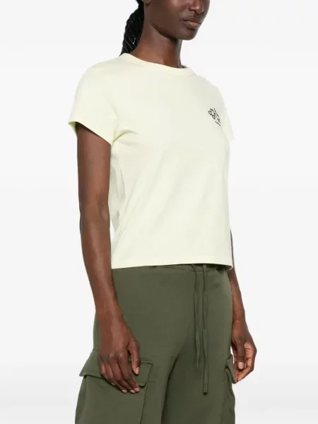 Tricou Kenzo cu decolteu rotund galben