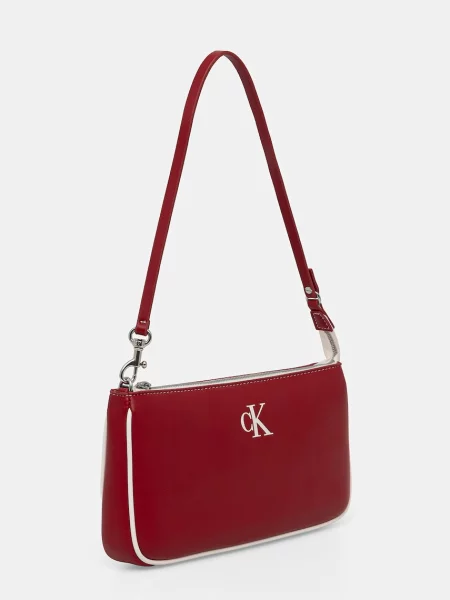 Geanta hobo Calvin Klein din piele