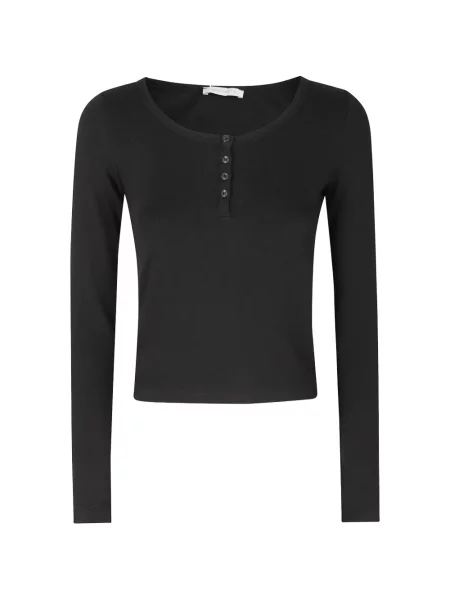 Klasické dlouho tričko Low Classic černé