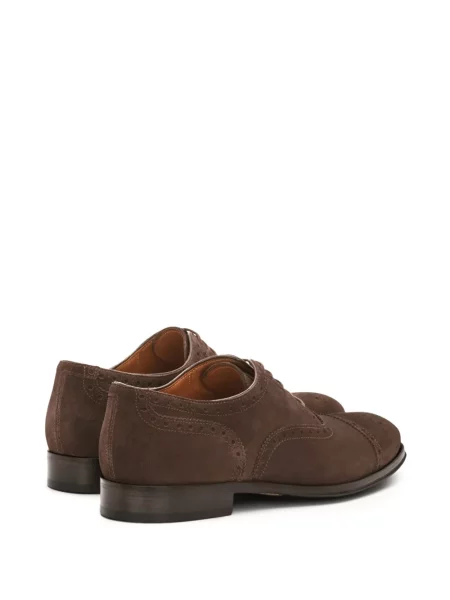 Oxford Lottusse din țesătură twill maro