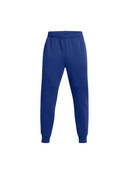 Spodnie Under Armour Ua Unstoppable Flc Jgr Eu Dorosłych niebieskie