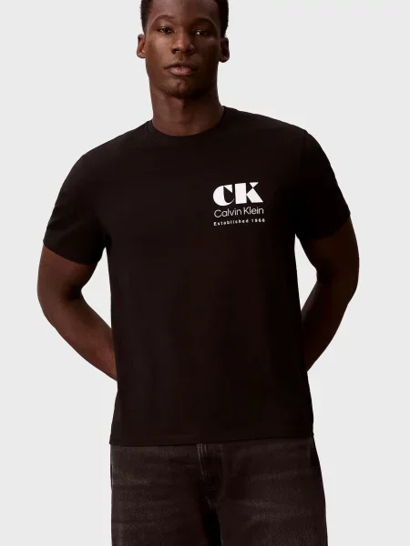 Футболка Calvin Klein Jeans чорна