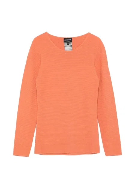 Tricou Giorgio Armani lung portocaliu