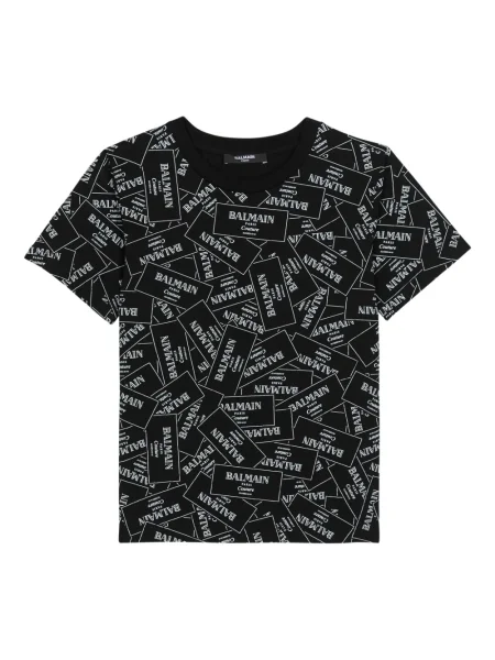 Dětské tričko Balmain černé