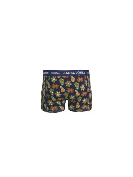 Jack & Jones Bokszer és zokni szett Gingerbread Giftbox Színes