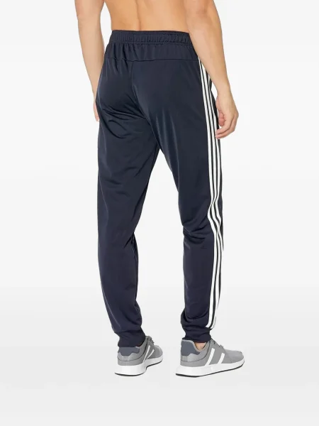 Pruhované krajkové pruhované tričko Adidas s vázáním šedé