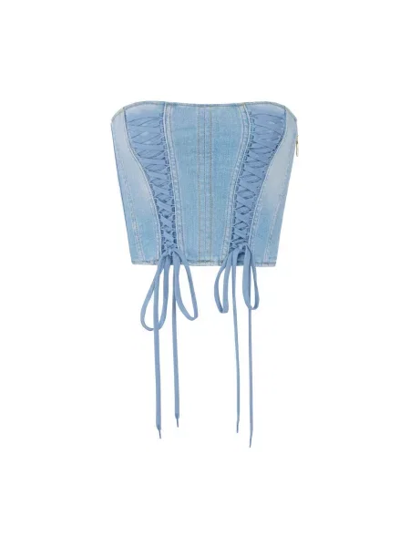 Top Elisabetta Franchi albastru