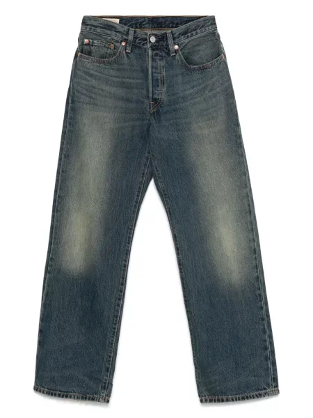 Maksi spódnica jeansowa Levi's niebieska